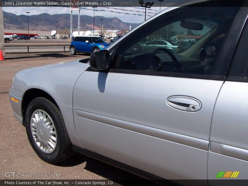 Galaxy Silver Metallic / Gray 2001 Chevrolet Malibu Sedan