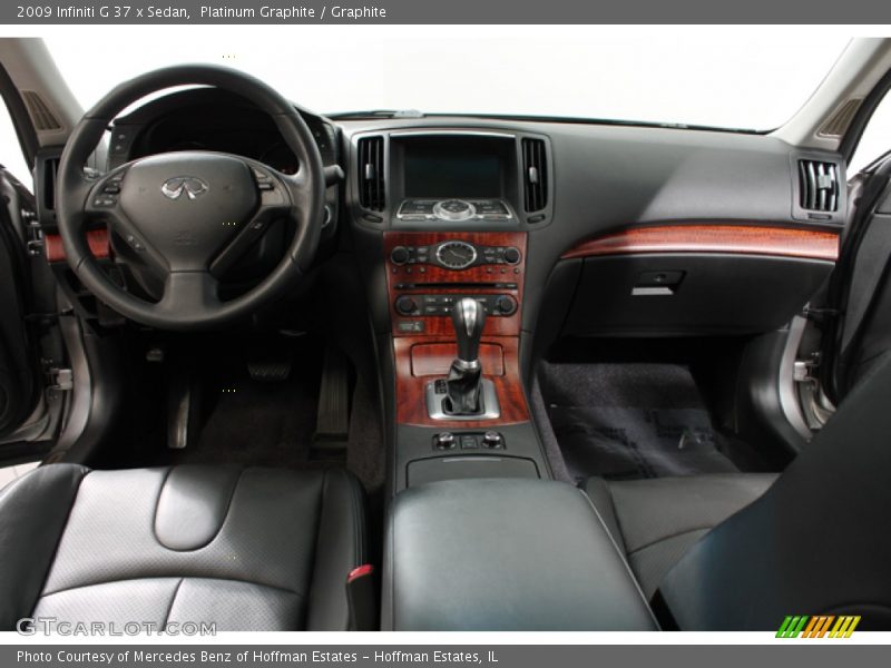 Platinum Graphite / Graphite 2009 Infiniti G 37 x Sedan