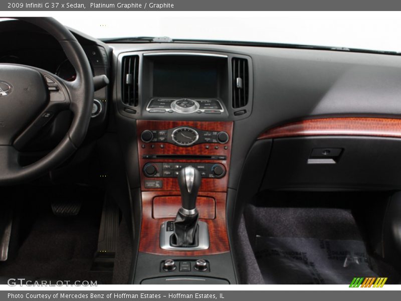 Platinum Graphite / Graphite 2009 Infiniti G 37 x Sedan