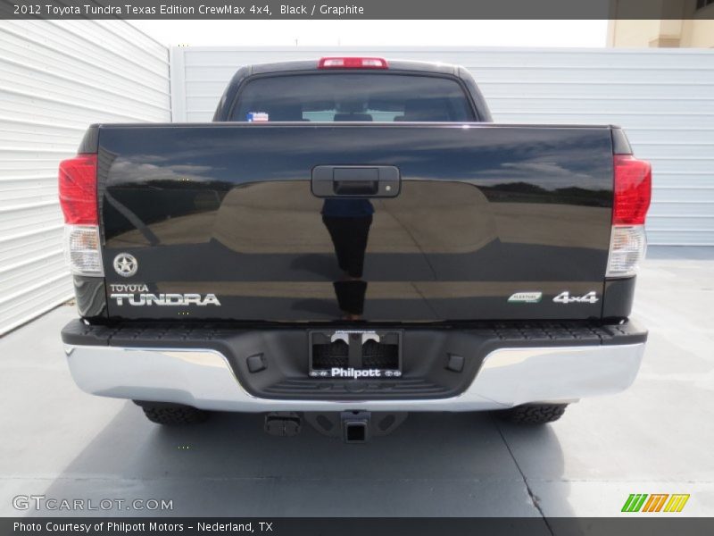Black / Graphite 2012 Toyota Tundra Texas Edition CrewMax 4x4
