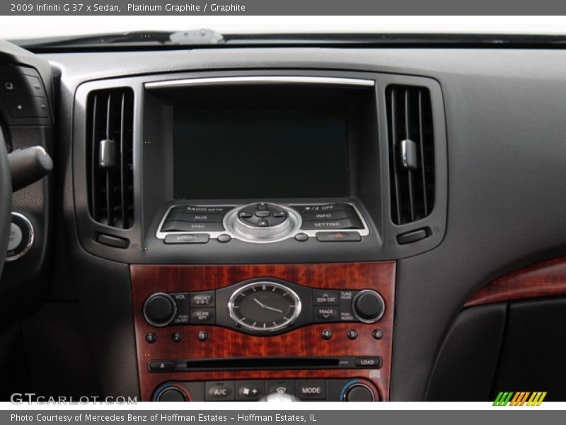 Platinum Graphite / Graphite 2009 Infiniti G 37 x Sedan