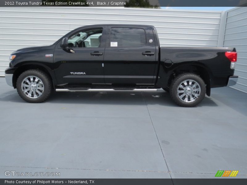 Black / Graphite 2012 Toyota Tundra Texas Edition CrewMax 4x4