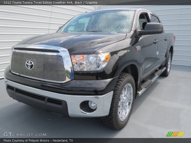 Black / Graphite 2012 Toyota Tundra Texas Edition CrewMax 4x4