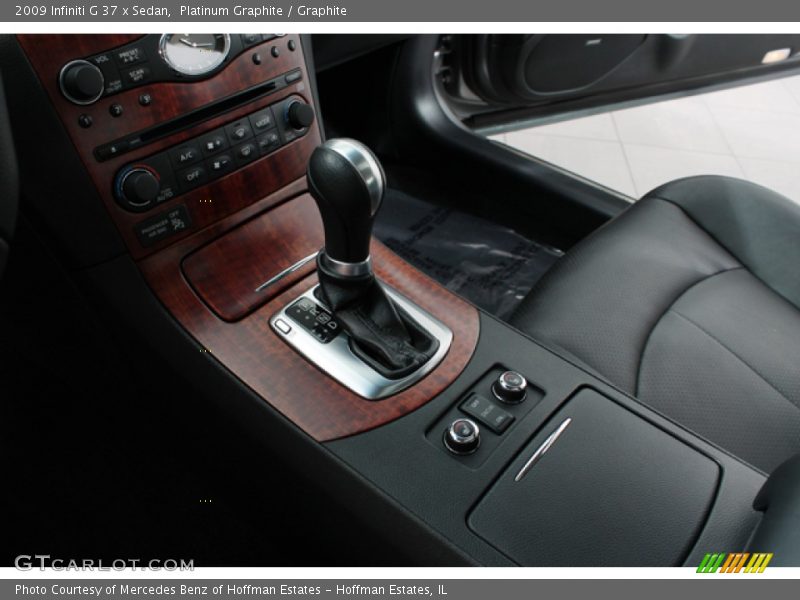 Platinum Graphite / Graphite 2009 Infiniti G 37 x Sedan