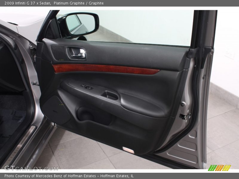 Platinum Graphite / Graphite 2009 Infiniti G 37 x Sedan