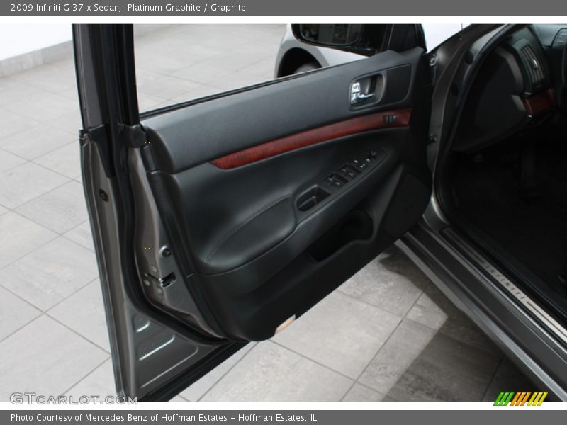 Platinum Graphite / Graphite 2009 Infiniti G 37 x Sedan