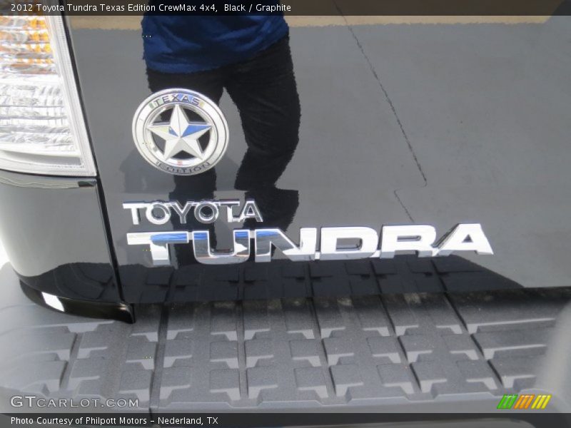 Black / Graphite 2012 Toyota Tundra Texas Edition CrewMax 4x4