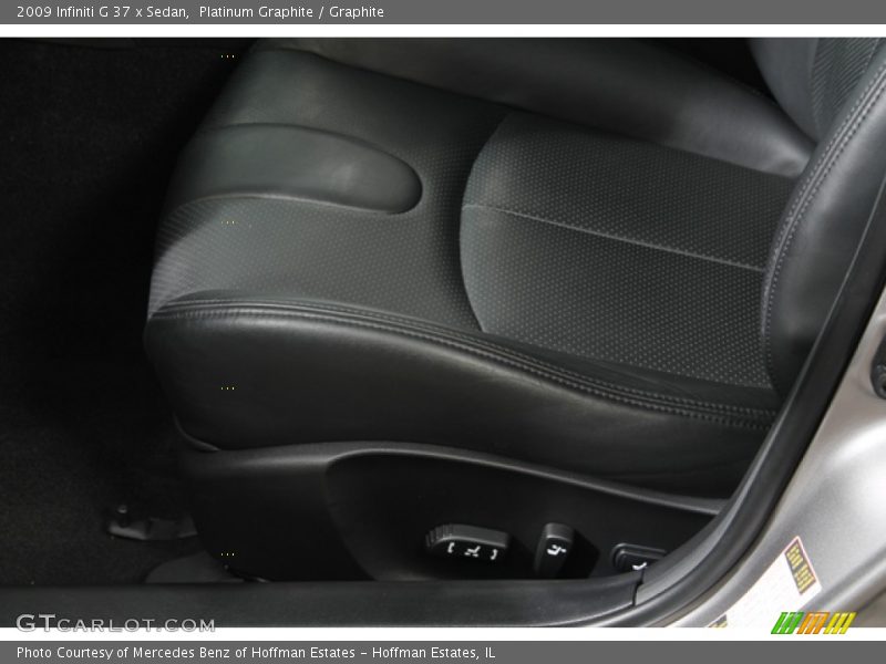 Platinum Graphite / Graphite 2009 Infiniti G 37 x Sedan