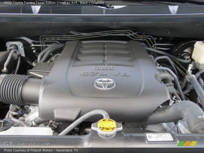 Black / Graphite 2012 Toyota Tundra Texas Edition CrewMax 4x4