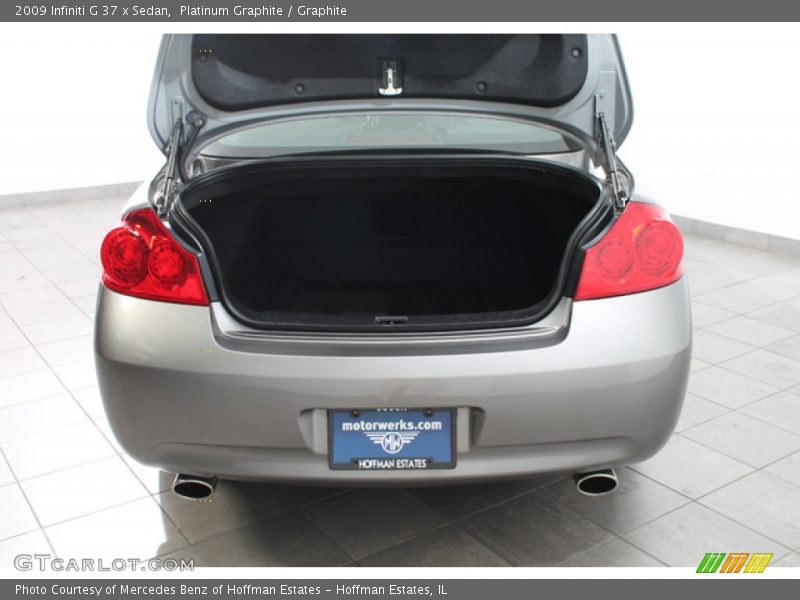 Platinum Graphite / Graphite 2009 Infiniti G 37 x Sedan