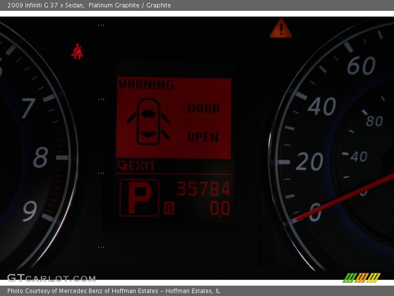 Platinum Graphite / Graphite 2009 Infiniti G 37 x Sedan