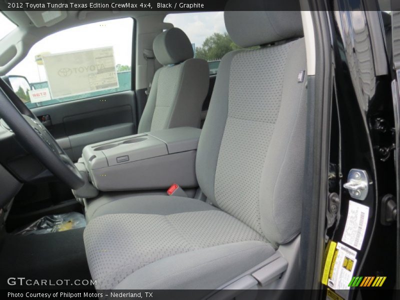 Black / Graphite 2012 Toyota Tundra Texas Edition CrewMax 4x4