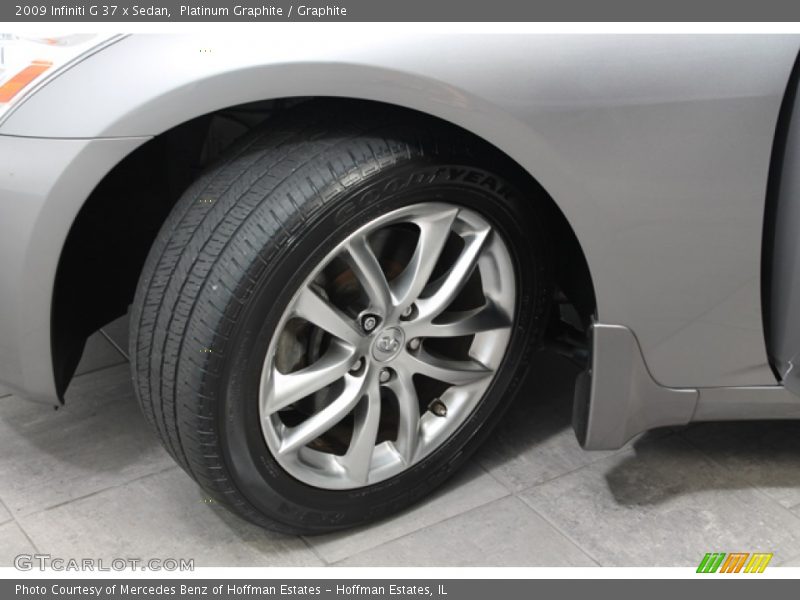 Platinum Graphite / Graphite 2009 Infiniti G 37 x Sedan