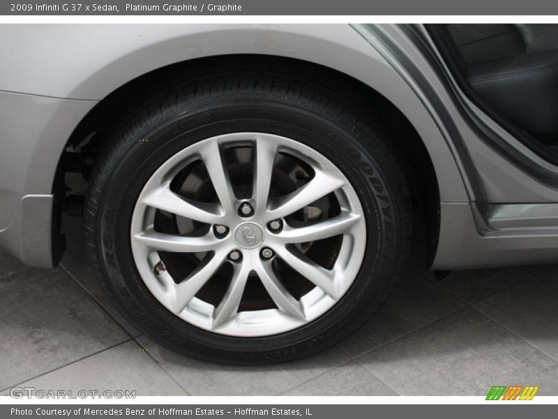 Platinum Graphite / Graphite 2009 Infiniti G 37 x Sedan