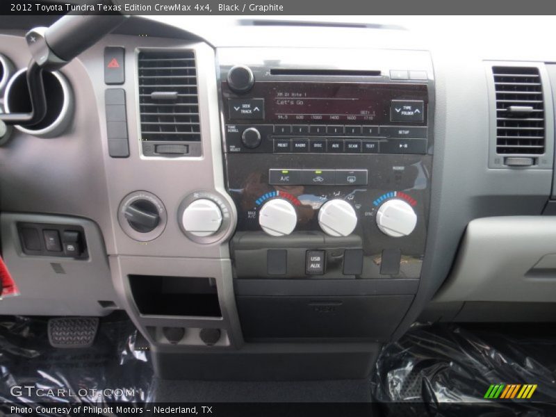 Black / Graphite 2012 Toyota Tundra Texas Edition CrewMax 4x4