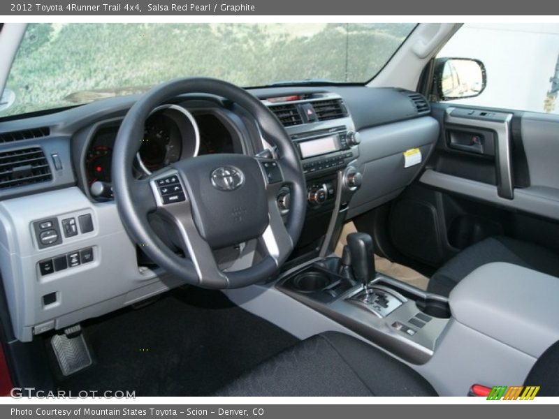 Salsa Red Pearl / Graphite 2012 Toyota 4Runner Trail 4x4