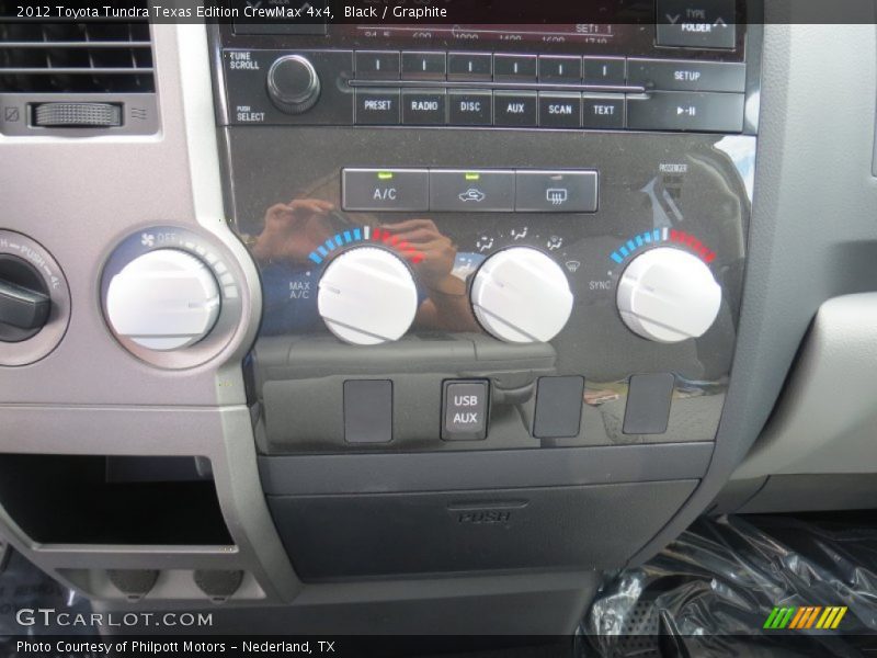 Black / Graphite 2012 Toyota Tundra Texas Edition CrewMax 4x4