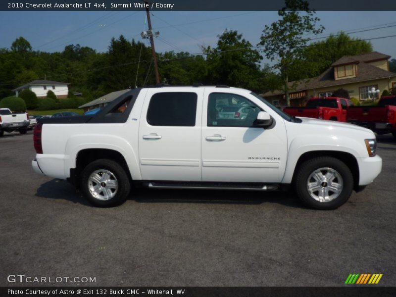 Summit White / Ebony 2010 Chevrolet Avalanche LT 4x4
