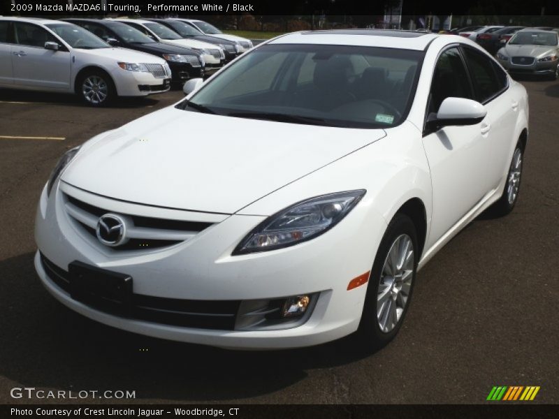 Performance White / Black 2009 Mazda MAZDA6 i Touring
