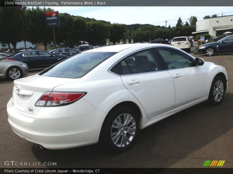 Performance White / Black 2009 Mazda MAZDA6 i Touring