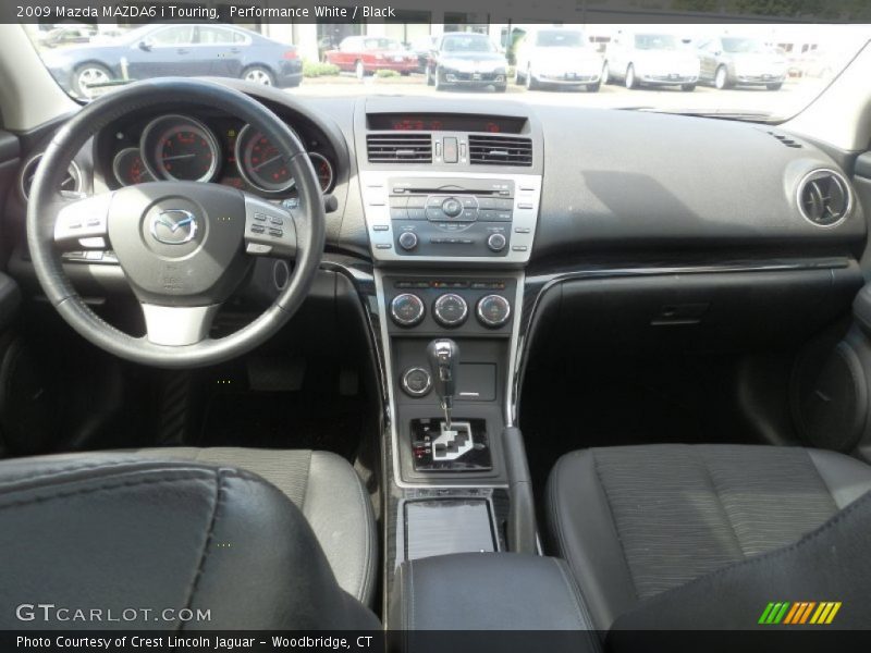 Performance White / Black 2009 Mazda MAZDA6 i Touring