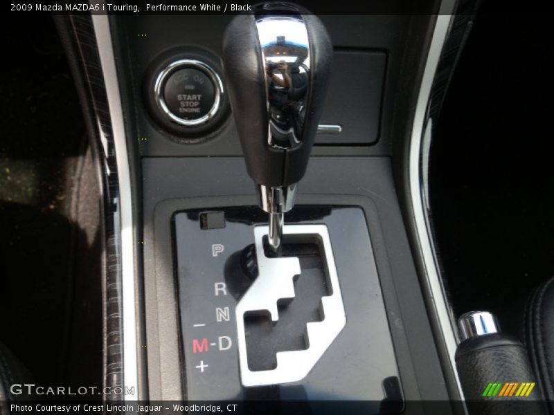 Performance White / Black 2009 Mazda MAZDA6 i Touring