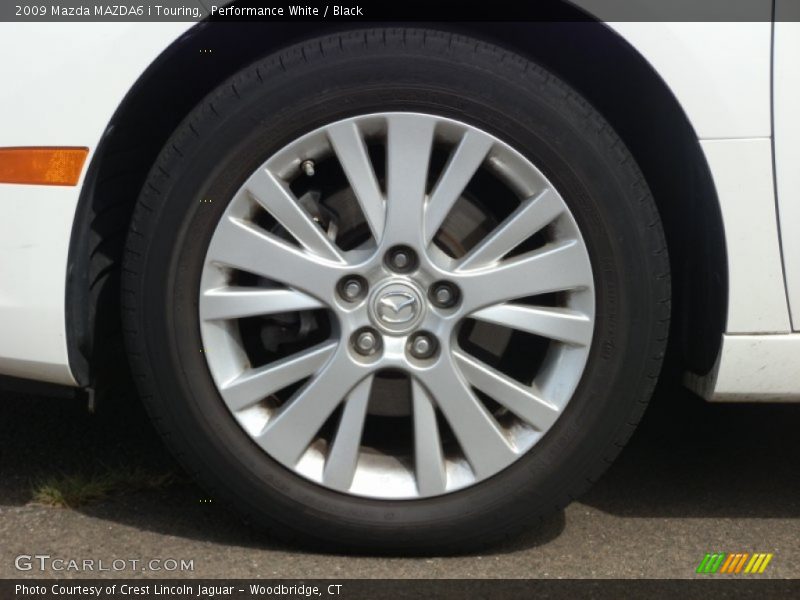 Performance White / Black 2009 Mazda MAZDA6 i Touring
