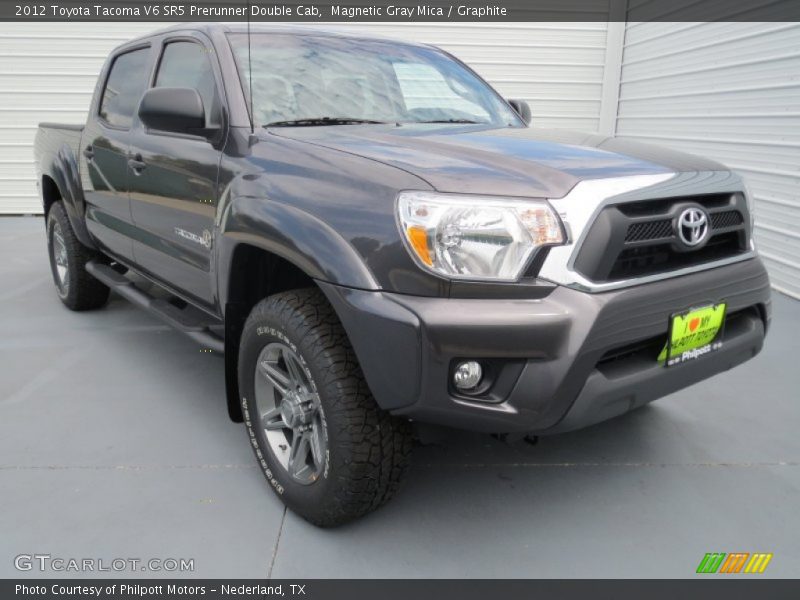 Magnetic Gray Mica / Graphite 2012 Toyota Tacoma V6 SR5 Prerunner Double Cab