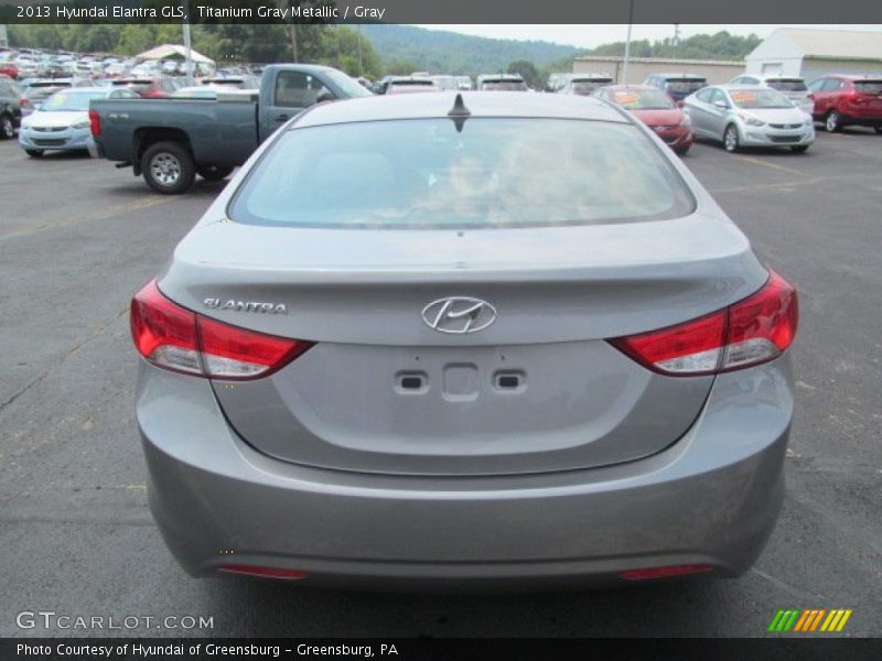 Titanium Gray Metallic / Gray 2013 Hyundai Elantra GLS