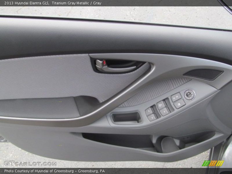 Titanium Gray Metallic / Gray 2013 Hyundai Elantra GLS