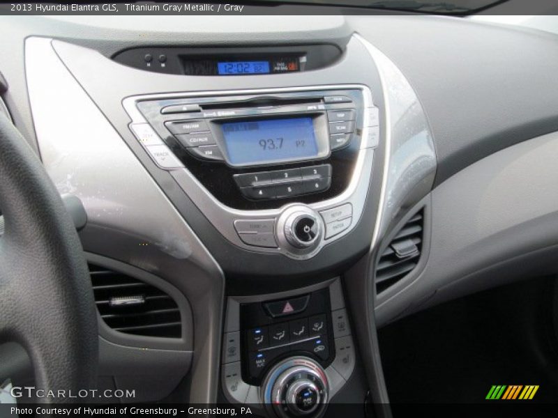 Titanium Gray Metallic / Gray 2013 Hyundai Elantra GLS