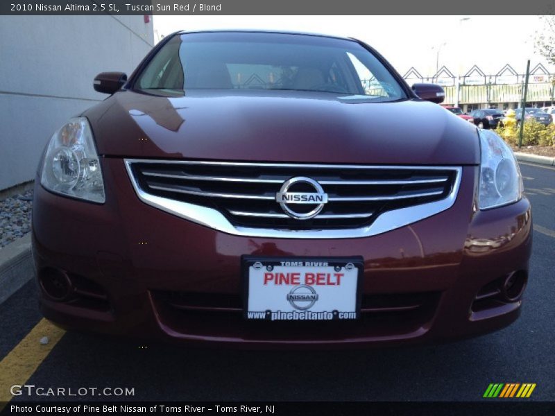 Tuscan Sun Red / Blond 2010 Nissan Altima 2.5 SL