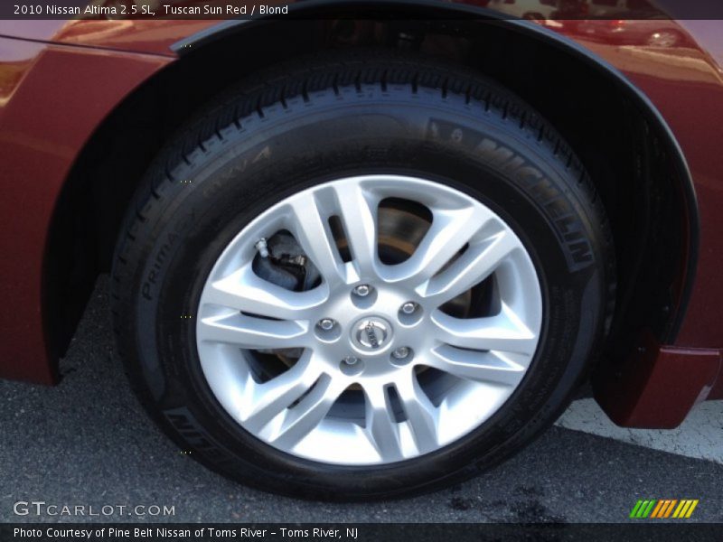 Tuscan Sun Red / Blond 2010 Nissan Altima 2.5 SL