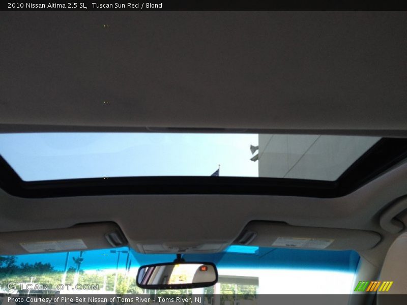 Tuscan Sun Red / Blond 2010 Nissan Altima 2.5 SL