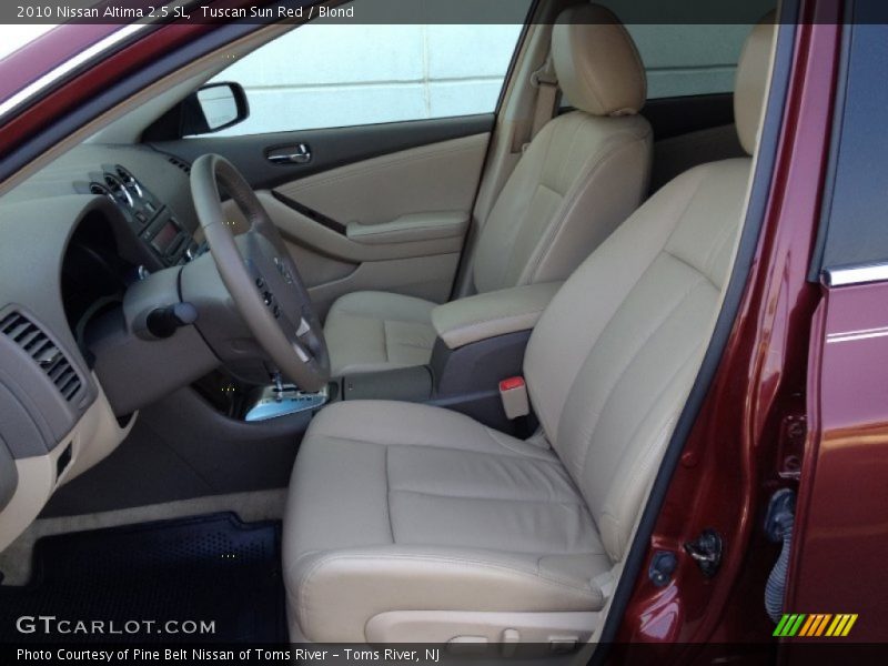 Tuscan Sun Red / Blond 2010 Nissan Altima 2.5 SL