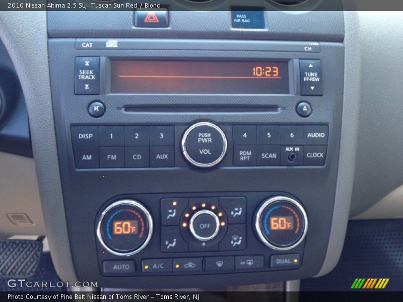 Tuscan Sun Red / Blond 2010 Nissan Altima 2.5 SL