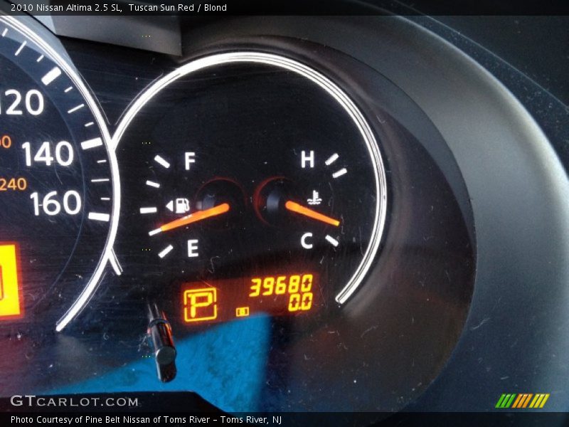 Tuscan Sun Red / Blond 2010 Nissan Altima 2.5 SL