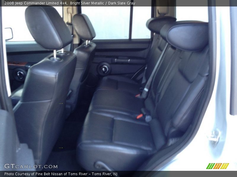 Bright Silver Metallic / Dark Slate Gray 2008 Jeep Commander Limited 4x4