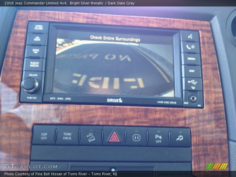 Bright Silver Metallic / Dark Slate Gray 2008 Jeep Commander Limited 4x4