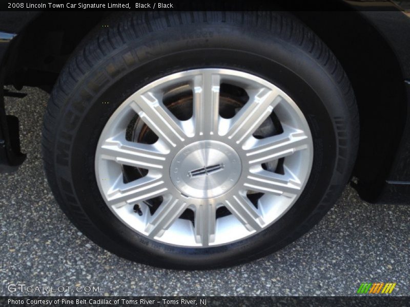 Black / Black 2008 Lincoln Town Car Signature Limited