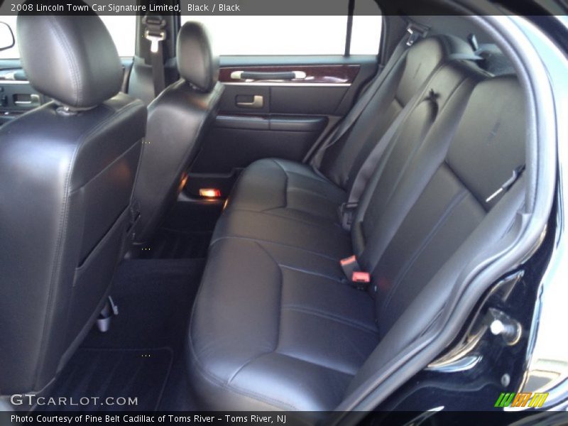 Black / Black 2008 Lincoln Town Car Signature Limited