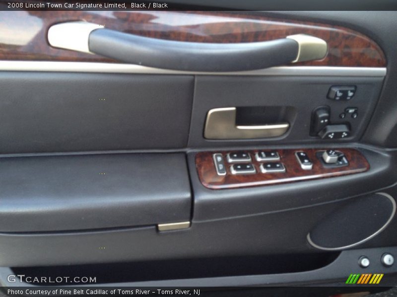 Black / Black 2008 Lincoln Town Car Signature Limited