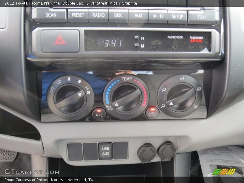Silver Streak Mica / Graphite 2012 Toyota Tacoma Prerunner Double Cab