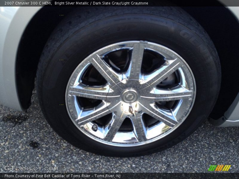 Bright Silver Metallic / Dark Slate Gray/Light Graystone 2007 Chrysler 300 C HEMI