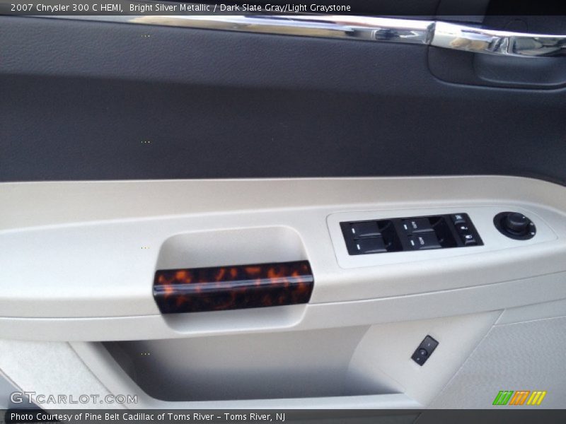 Bright Silver Metallic / Dark Slate Gray/Light Graystone 2007 Chrysler 300 C HEMI