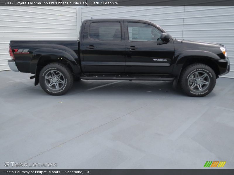 Black / Graphite 2012 Toyota Tacoma TSS Prerunner Double Cab