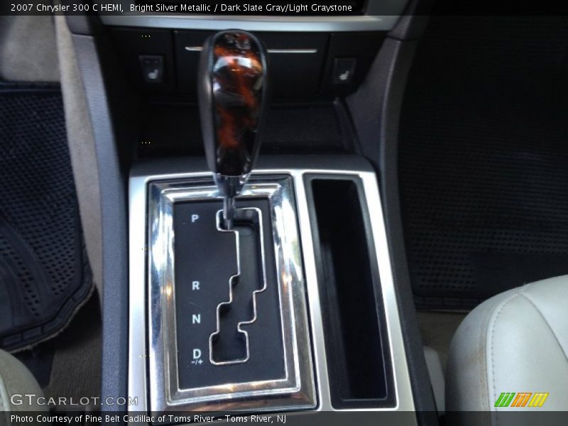 Bright Silver Metallic / Dark Slate Gray/Light Graystone 2007 Chrysler 300 C HEMI