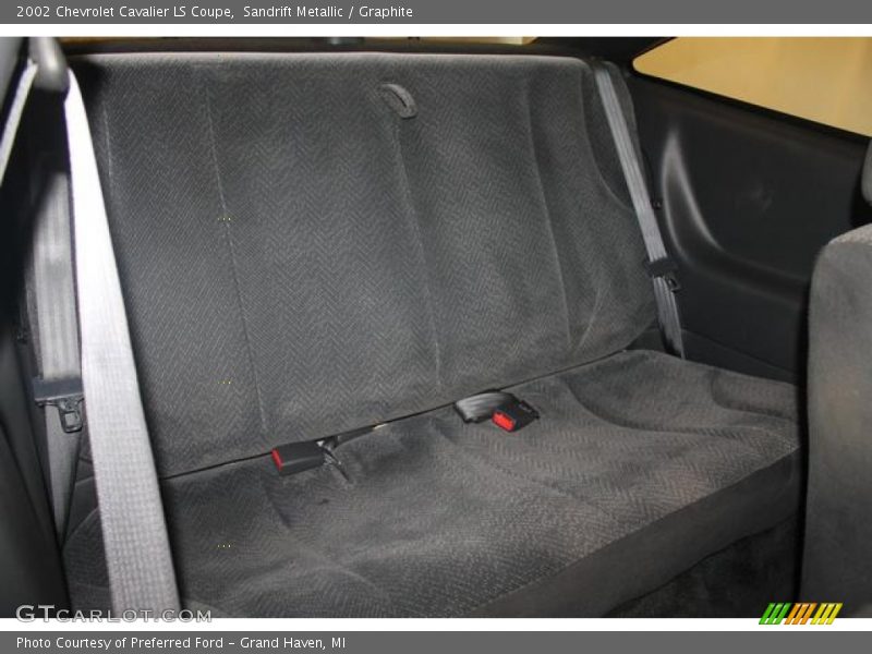 Sandrift Metallic / Graphite 2002 Chevrolet Cavalier LS Coupe