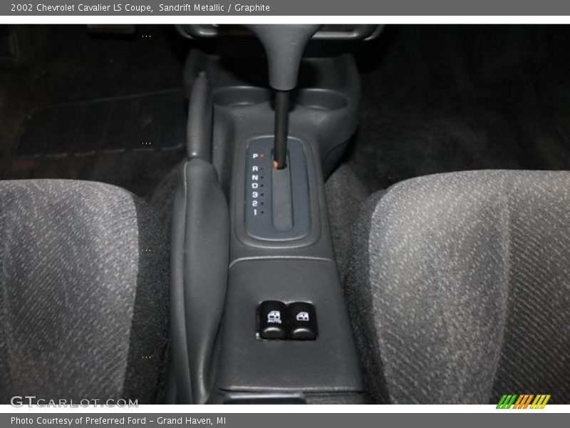 Sandrift Metallic / Graphite 2002 Chevrolet Cavalier LS Coupe