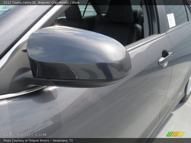 Magnetic Gray Metallic / Black 2012 Toyota Camry SE